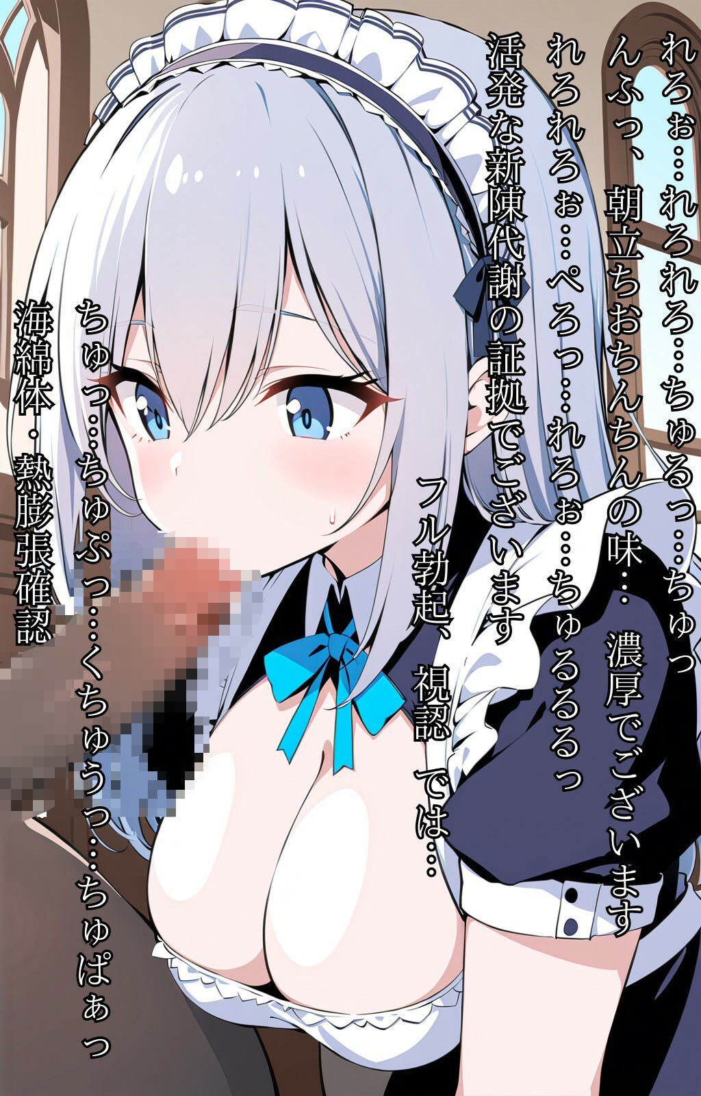 サンプル画像2:【エロ漫画】恋愛感情をバグだと思っているクールでムチムチなメイドロイドはご主人様を逆レ〇プしたい【fantasy/manga】(巨乳大好き屋COMICS) [d_489335]