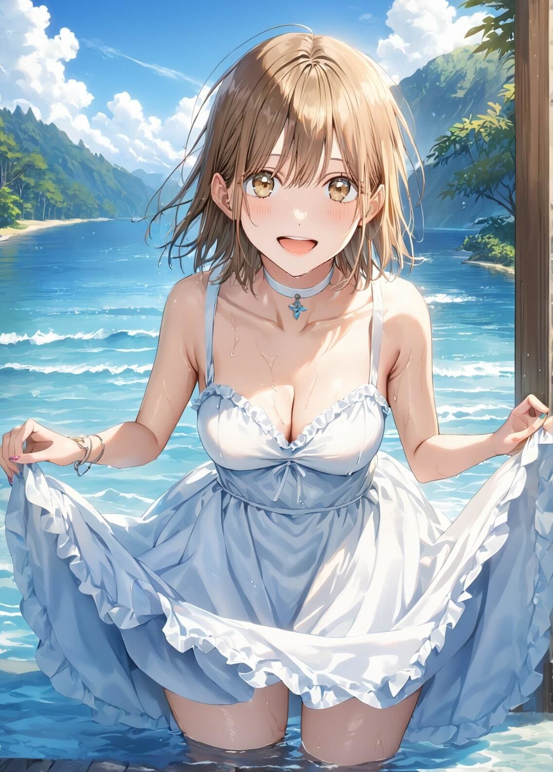 サンプル画像5:「アオのハコ」鹿野千夏セクシー写真集3（全500枚）(人の海) [d_489366]