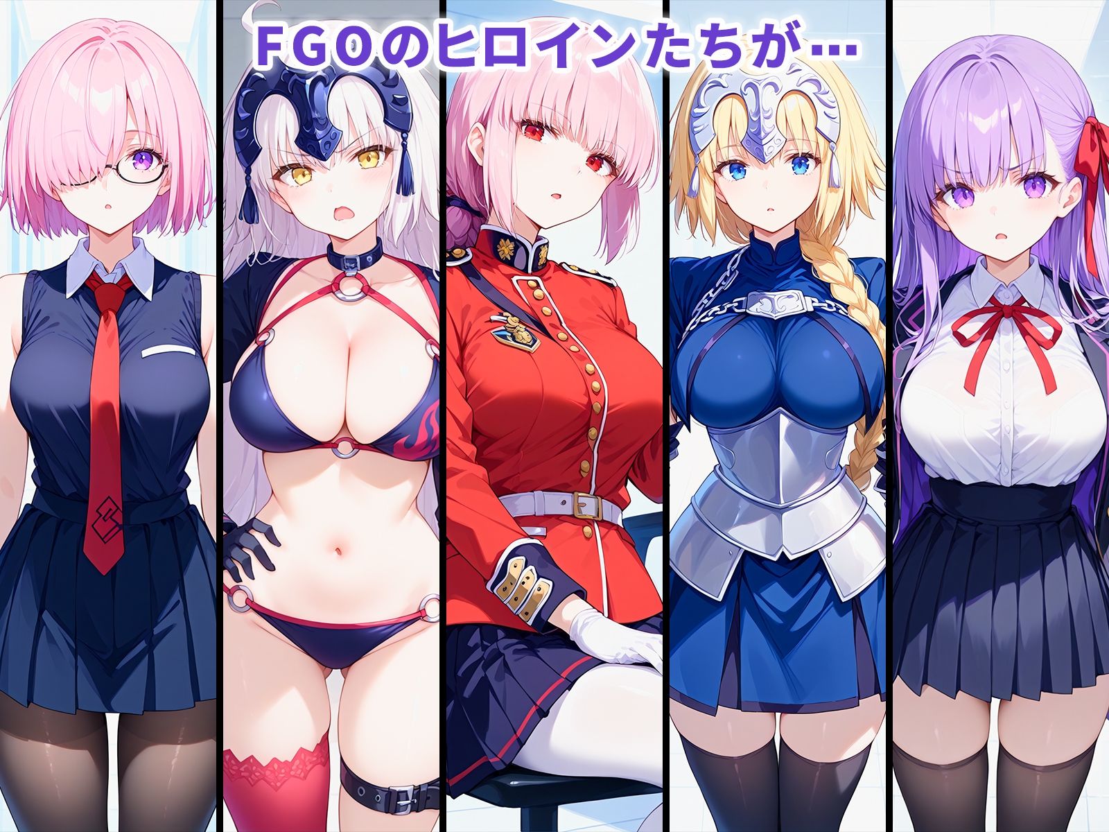 サンプル画像1:催●支配されたカルデア〜全員、寝取られ・孕ませ〜(ぶるーと) [d_489381]