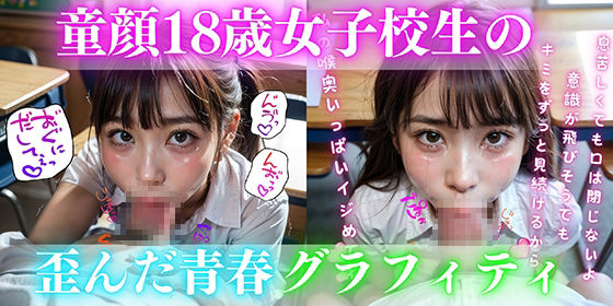 サンプル画像6:喉奥絶頂イラマチオ(秘密の芹香) [d_489382]