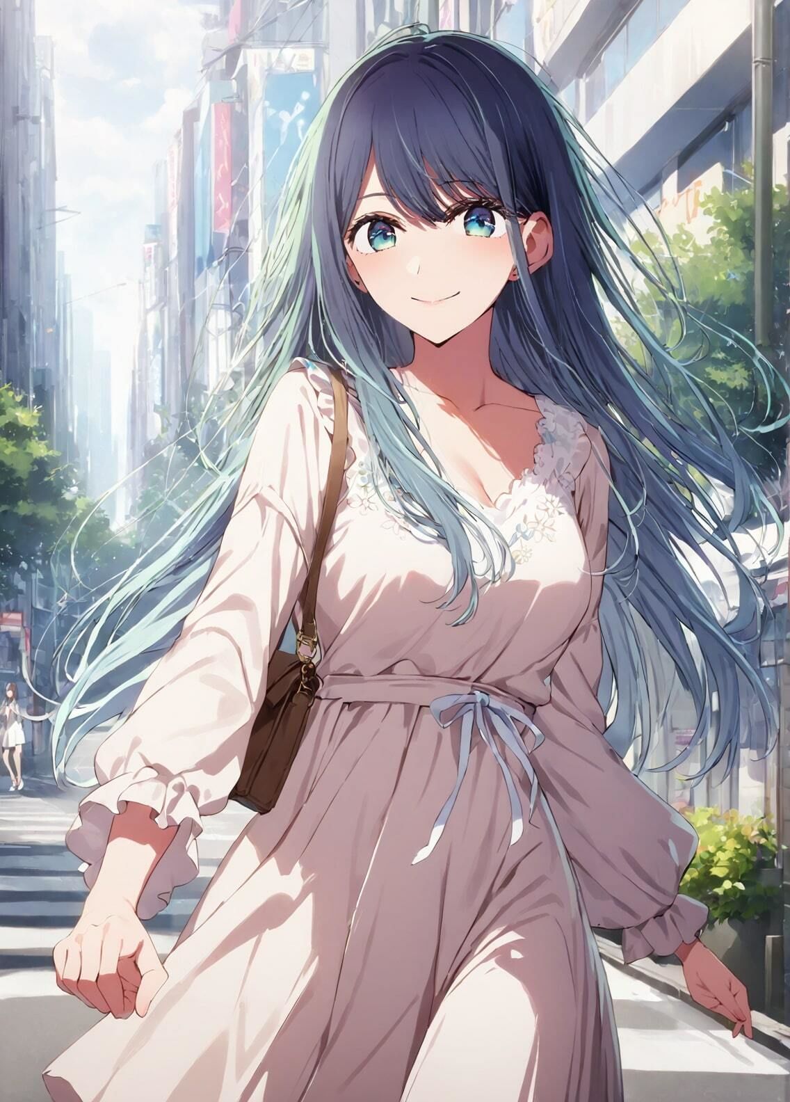 サンプル画像1:「推しの子」黒川あかね 私服写真集（全499枚）(人の海) [d_489425]