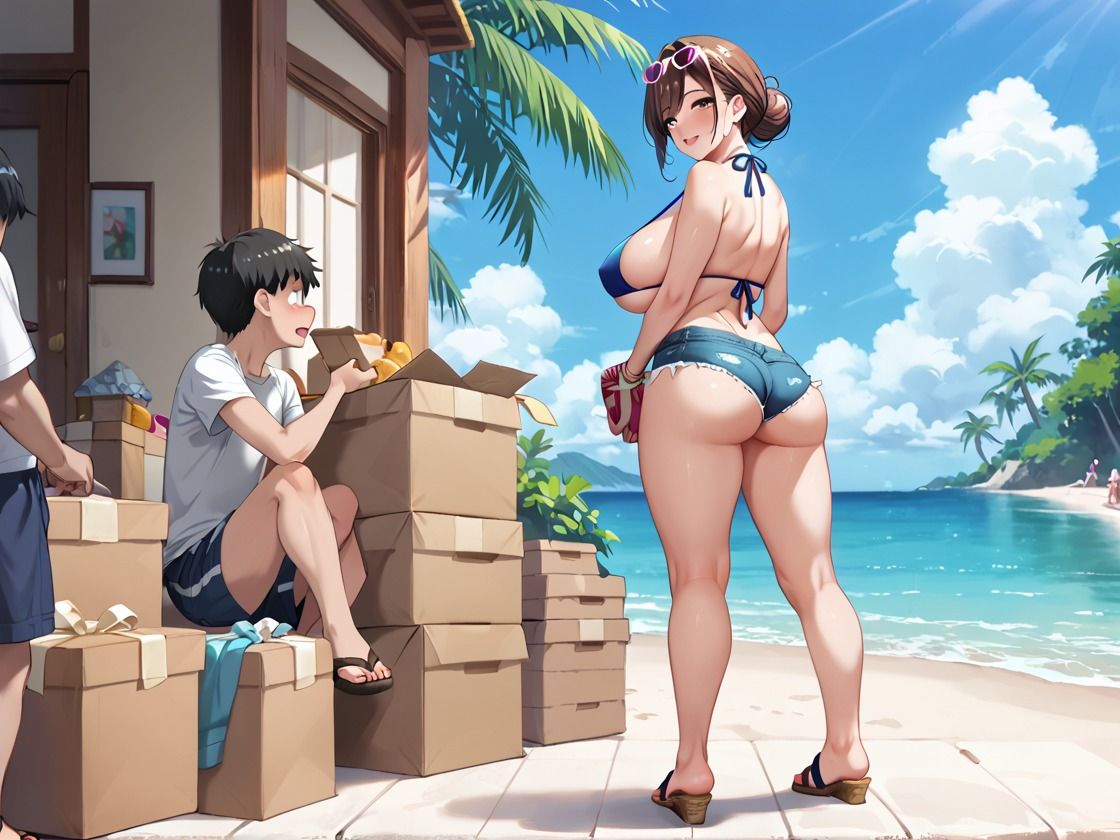 サンプル画像2:キャンプ場で人妻寝取られ(IDMサークル) [d_489454]