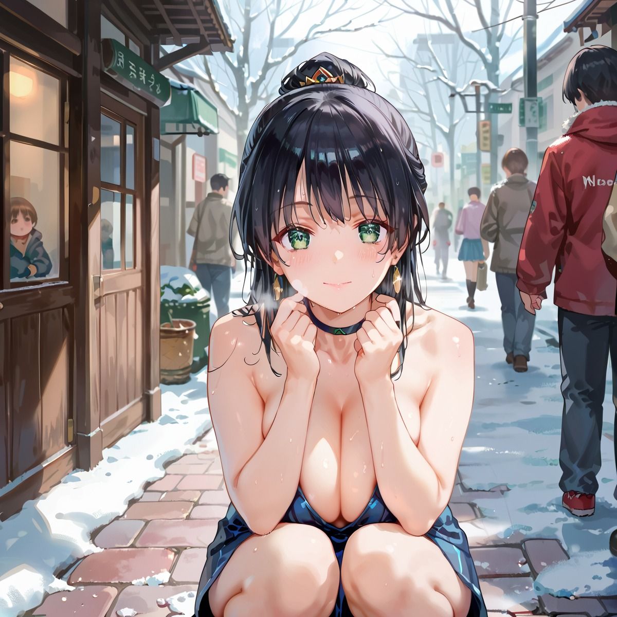 サンプル画像5:冬の街バーリンで春を売る女たち(癒しエロっち) [d_489459]