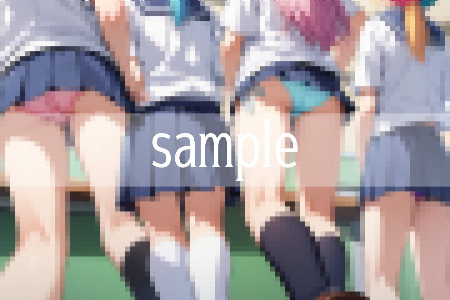 サンプル画像1:七色パンツ…パンツって本当に素晴らしい…(ぴんぴんの時間) [d_489631]