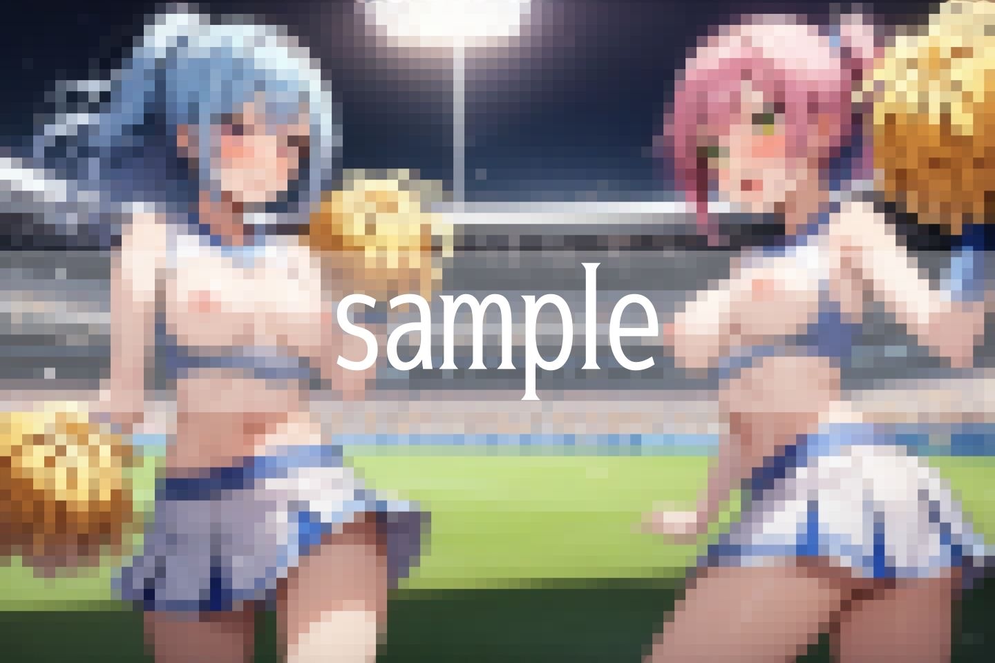 サンプル画像3:応援…勇気あれば…おっぱいも出せるよ！(ぬっきたいむ) [d_489641]