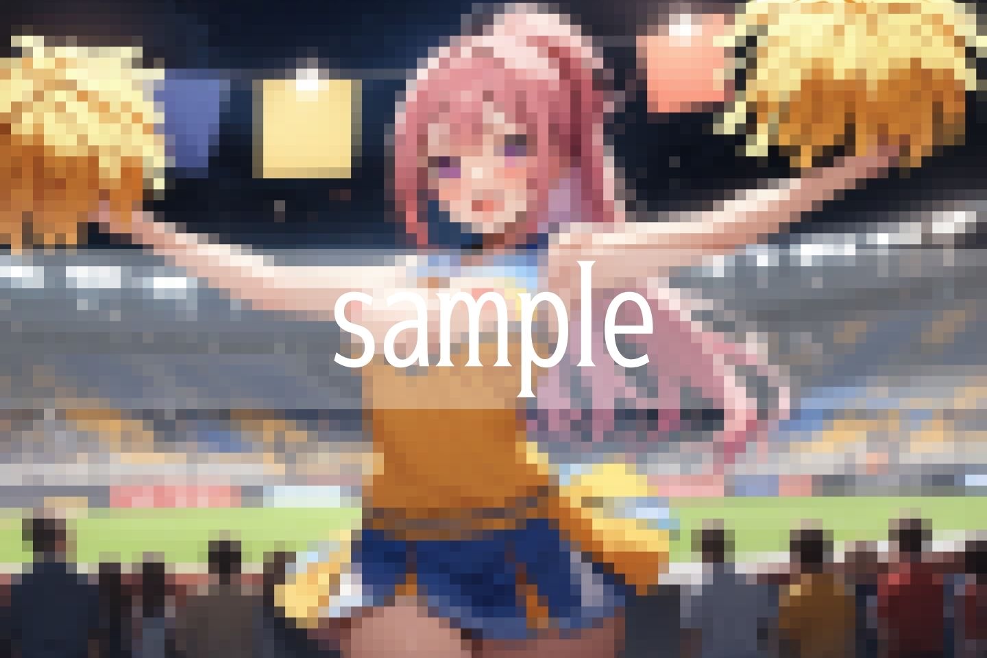 サンプル画像4:応援Lv99…おっぱいで勇気を元気を…！(ぬっきたいむ) [d_489645]