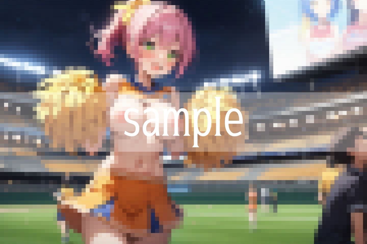 サンプル画像1:お兄ちゃん！！！チアの妹がポロリで駆けつける(ぴんぴんの時間) [d_489649]