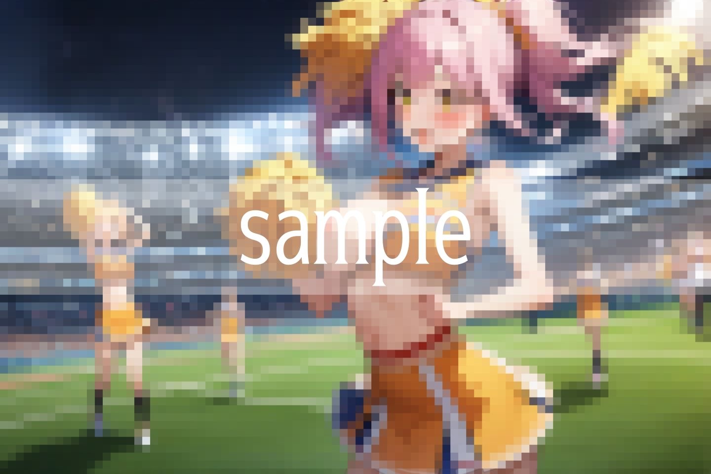 サンプル画像2:お兄ちゃん！！！チアの妹がポロリで駆けつける(ぴんぴんの時間) [d_489649]