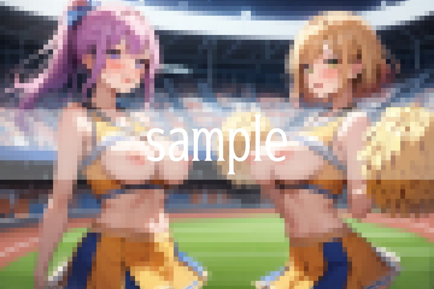 サンプル画像3:お兄ちゃん！！！チアの妹がポロリで駆けつける(ぴんぴんの時間) [d_489649]