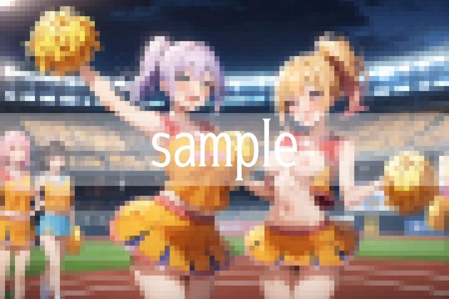 サンプル画像4:お兄ちゃん！！！チアの妹がポロリで駆けつける(ぴんぴんの時間) [d_489649]