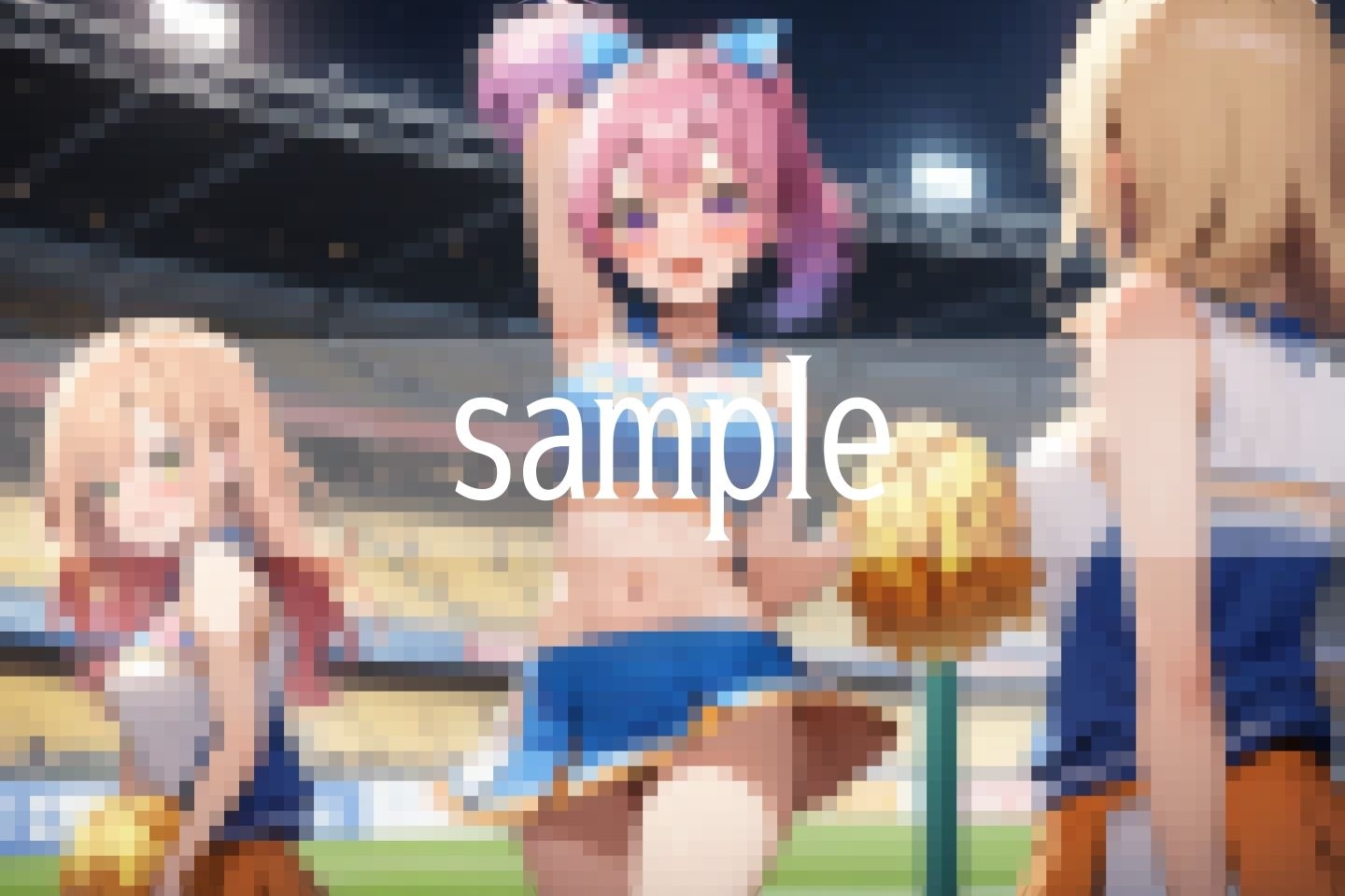 サンプル画像5:お兄ちゃん！！！チアの妹がポロリで駆けつける(ぴんぴんの時間) [d_489649]