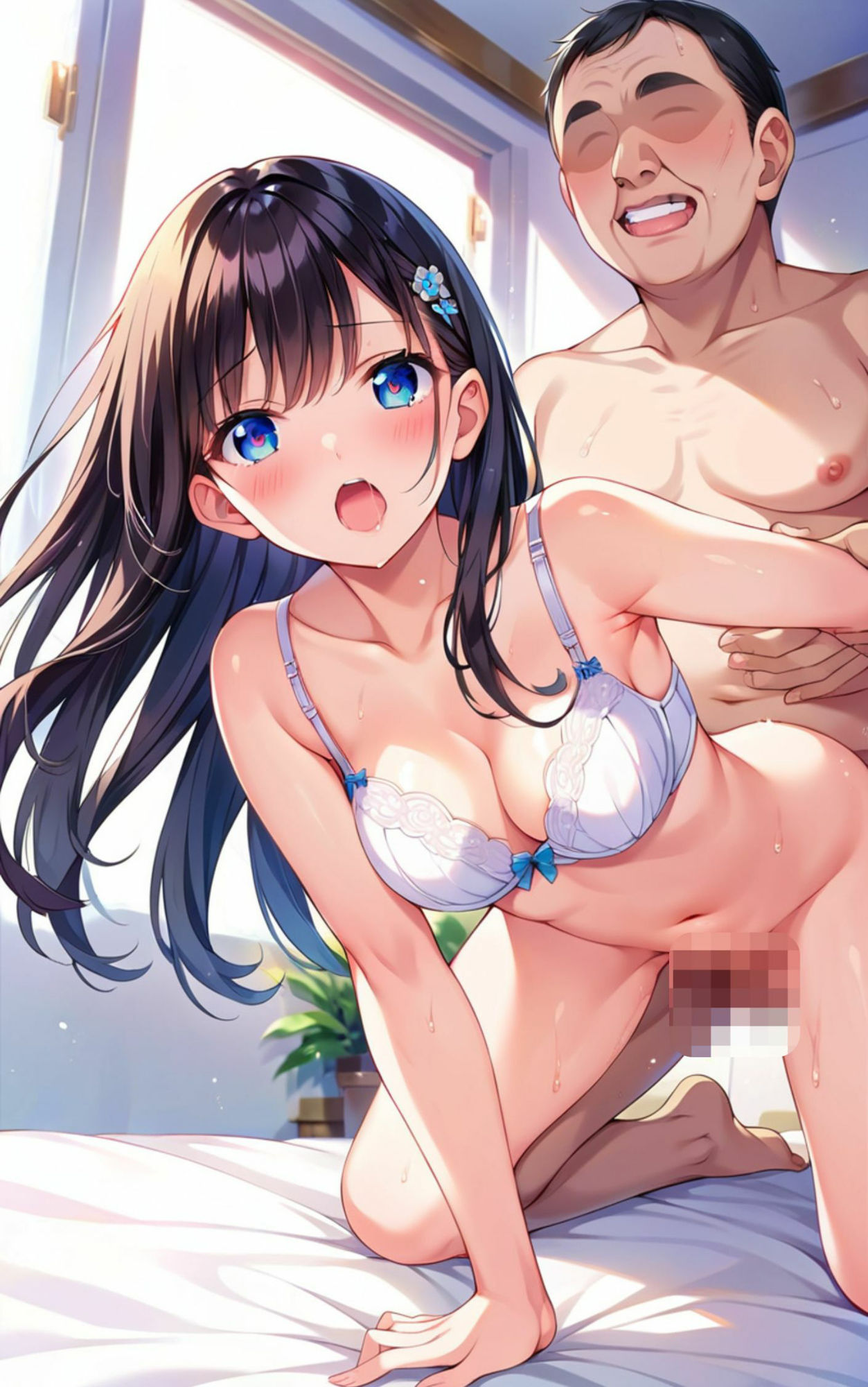 サンプル画像2:毎朝私はお義父さんの性欲処理係(NA) [d_489667]