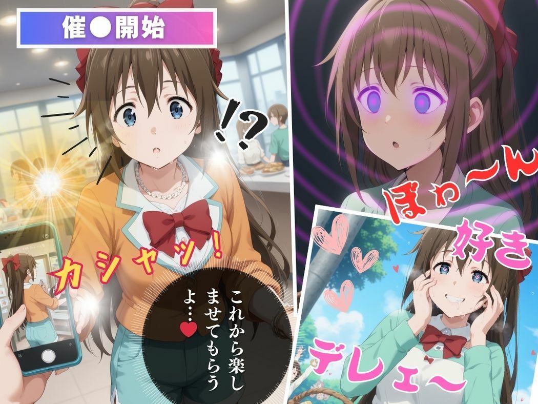 サンプル画像6:キモ男のアプリに囚われたシンデレラ(無限ガチャ回し隊) [d_489695]