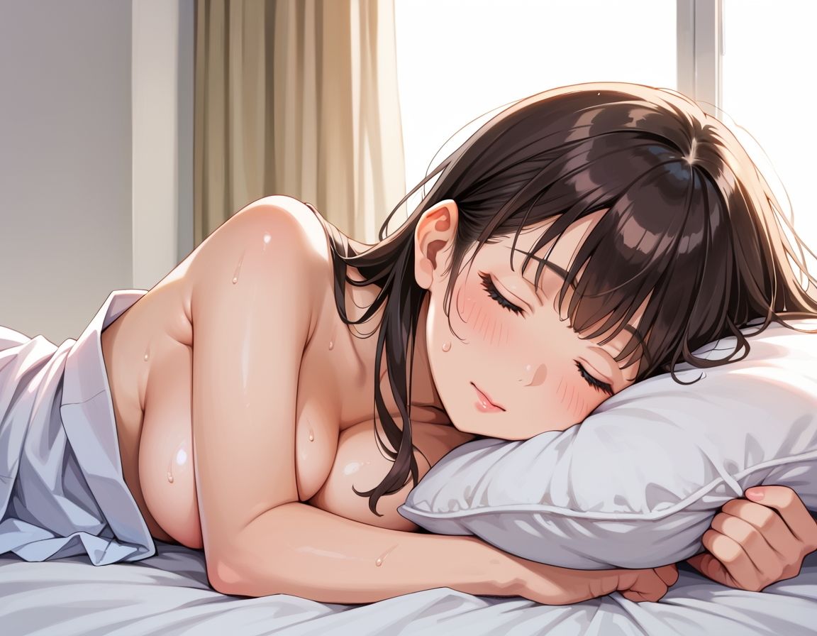 サンプル画像1:全裸で寝てたので挿入合体 みだらな僕と妹の性活日記(ひつじ雲) [d_489732]