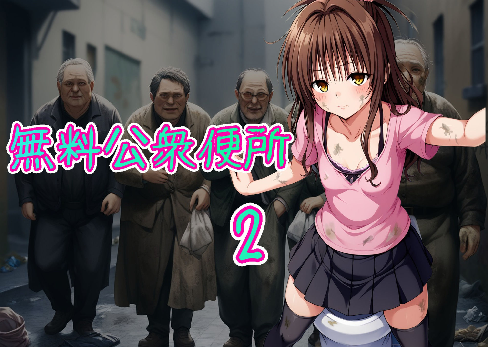 サンプル画像1:無料公衆便所2(Cべに) [d_489779]