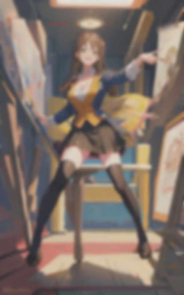 サンプル画像2:ちょっとHで生意気なカワイイ先輩撮影集(AIロマンティック) [d_489883]