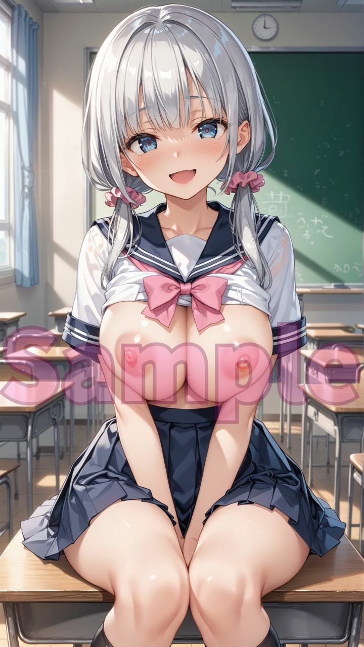 サンプル画像2:私のかわいい姿撮ってください カメコのオレ、何故か美少女におっぱいの撮影をおねだりされる。その2(楽園への誘い) [d_490007]