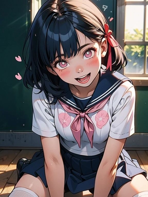 サンプル画像3:AI春画  セーラー服美少女(牛さんブックマーク) [d_490010]