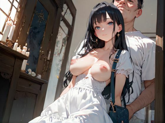 サンプル画像4:女子〇生ラウンジ嬢と性に惹かれる相部屋ホテルNTR イケオジと惚れ込む美女との店外で何度も感化されまくる(teruteru坊主) [d_490044]