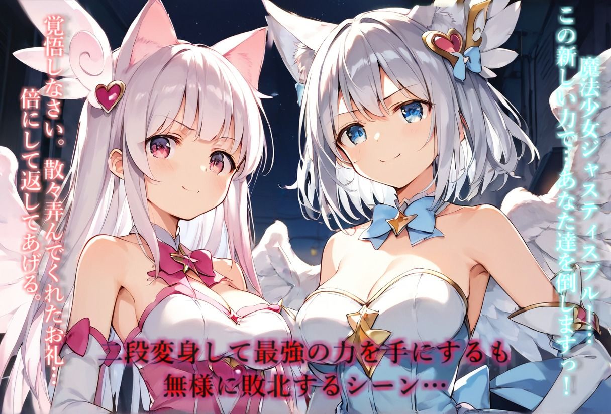 サンプル画像6:魔法少女敗北2、催〇で敗北＆変身解除し、配信で晒されながら絶頂する(きなこもっち) [d_490046]