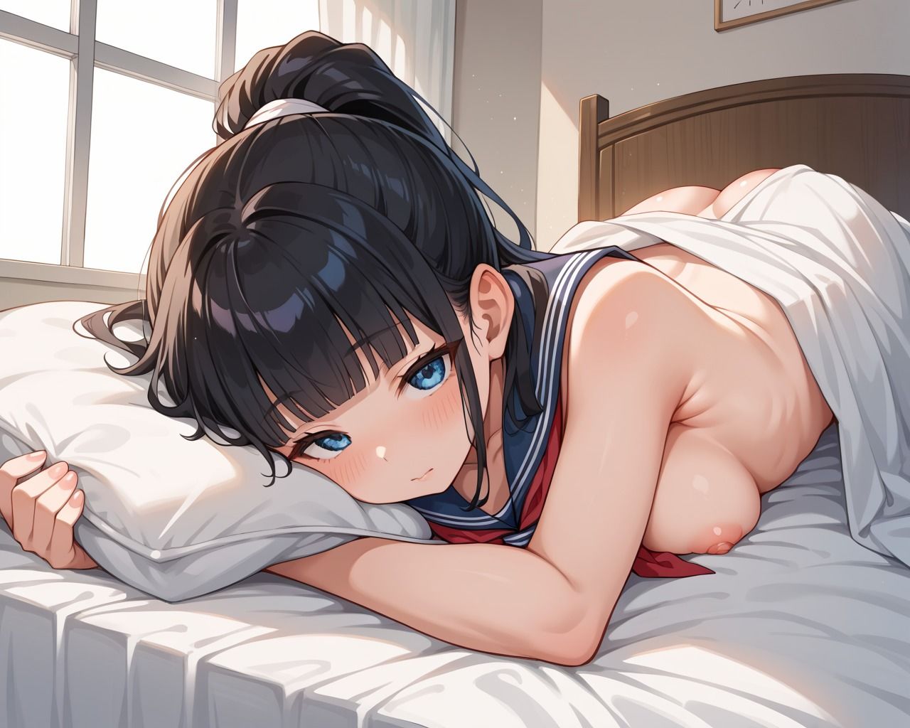 サンプル画像1:放課後はアノコのおうちで中出しご奉仕セックス(ろんどんぷりん) [d_490049]