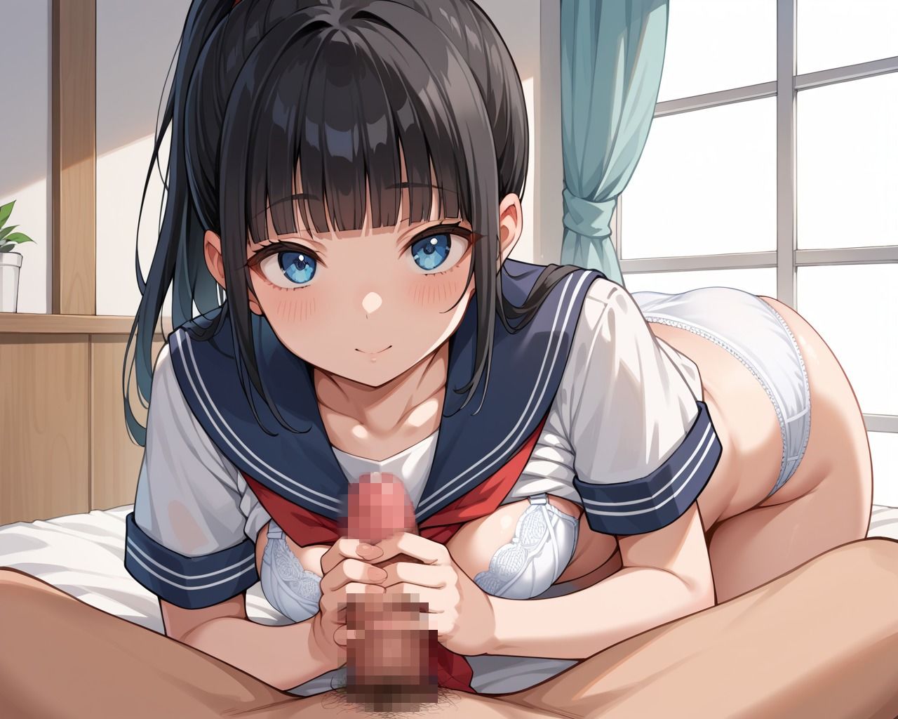 サンプル画像6:放課後はアノコのおうちで中出しご奉仕セックス(ろんどんぷりん) [d_490049]