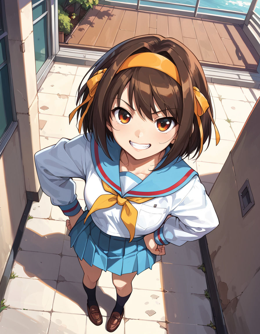 サンプル画像1:【涼宮ハ〇ヒの憂鬱】涼宮ハ〇ヒの写真集 プレミアム(DJart_ISUKO) [d_490061]