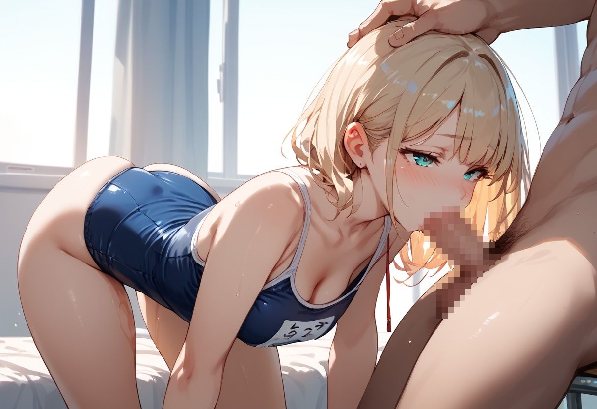 サンプル画像4:女子◯生と口内性交(ふぃおぅ) [d_490072]