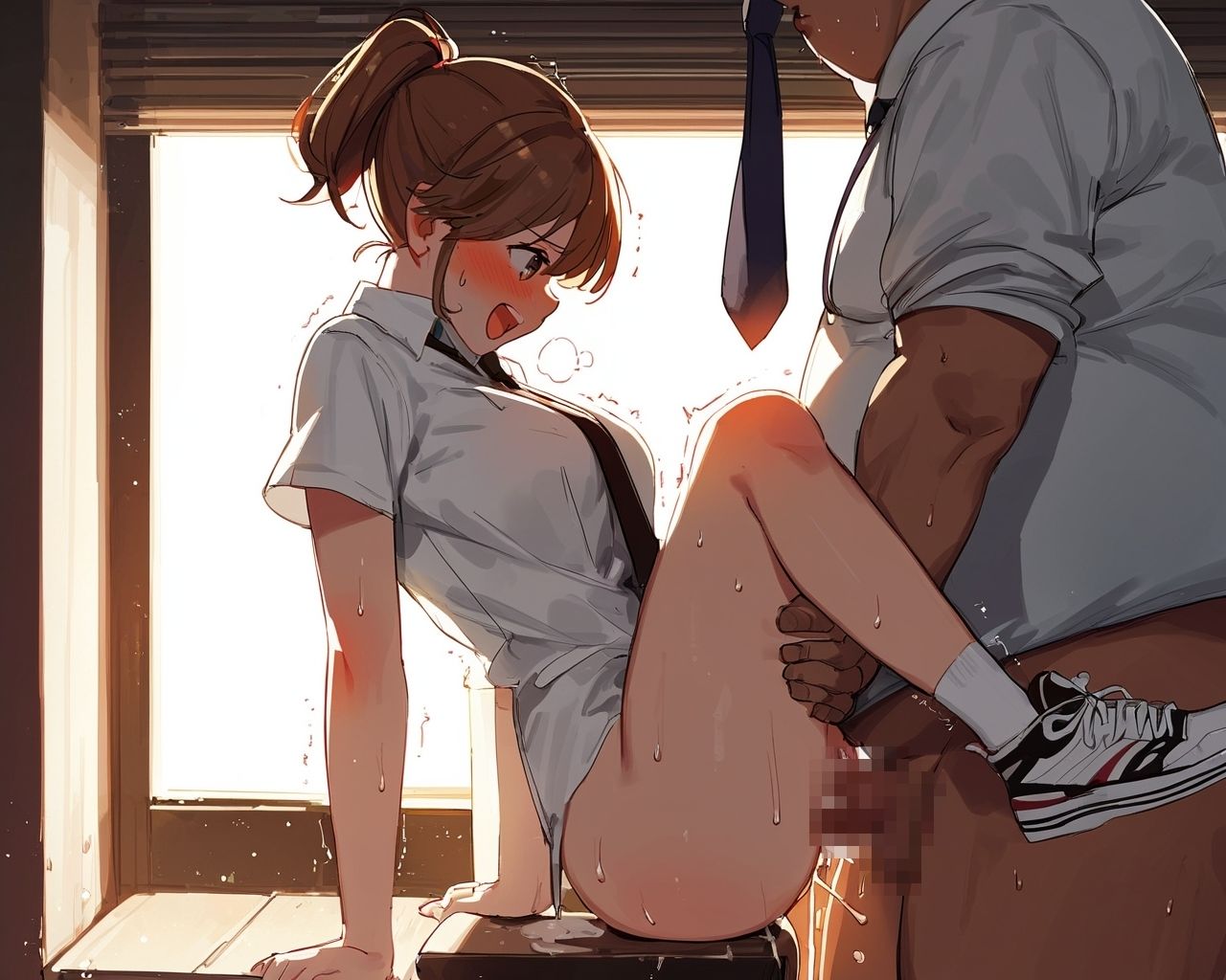 サンプル画像3:女子校生性教育部活動(手作り豆乳ヨーグルト) [d_490253]