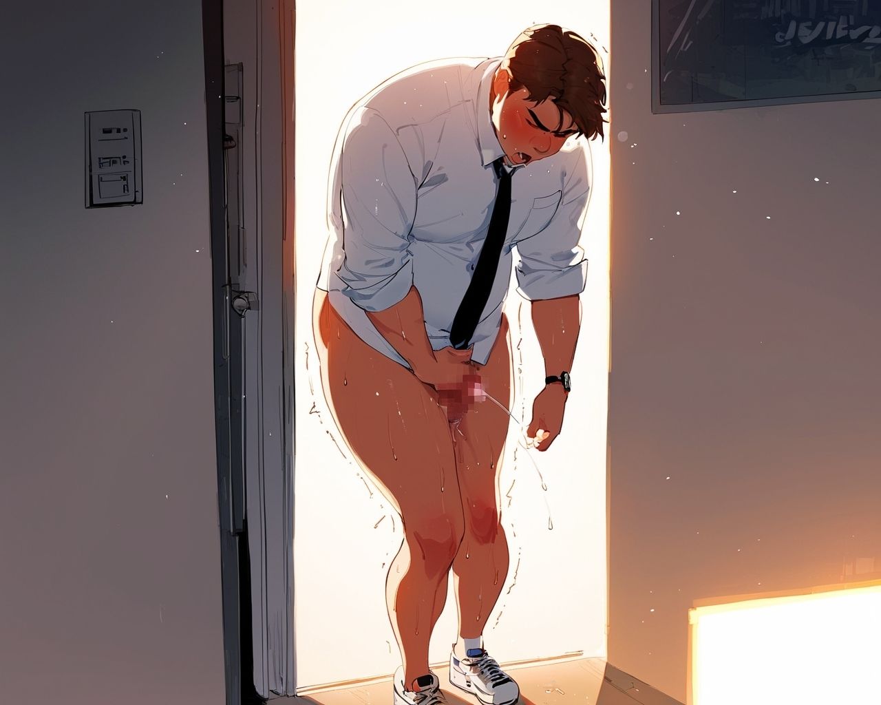 サンプル画像4:女子校生性教育部活動(手作り豆乳ヨーグルト) [d_490253]