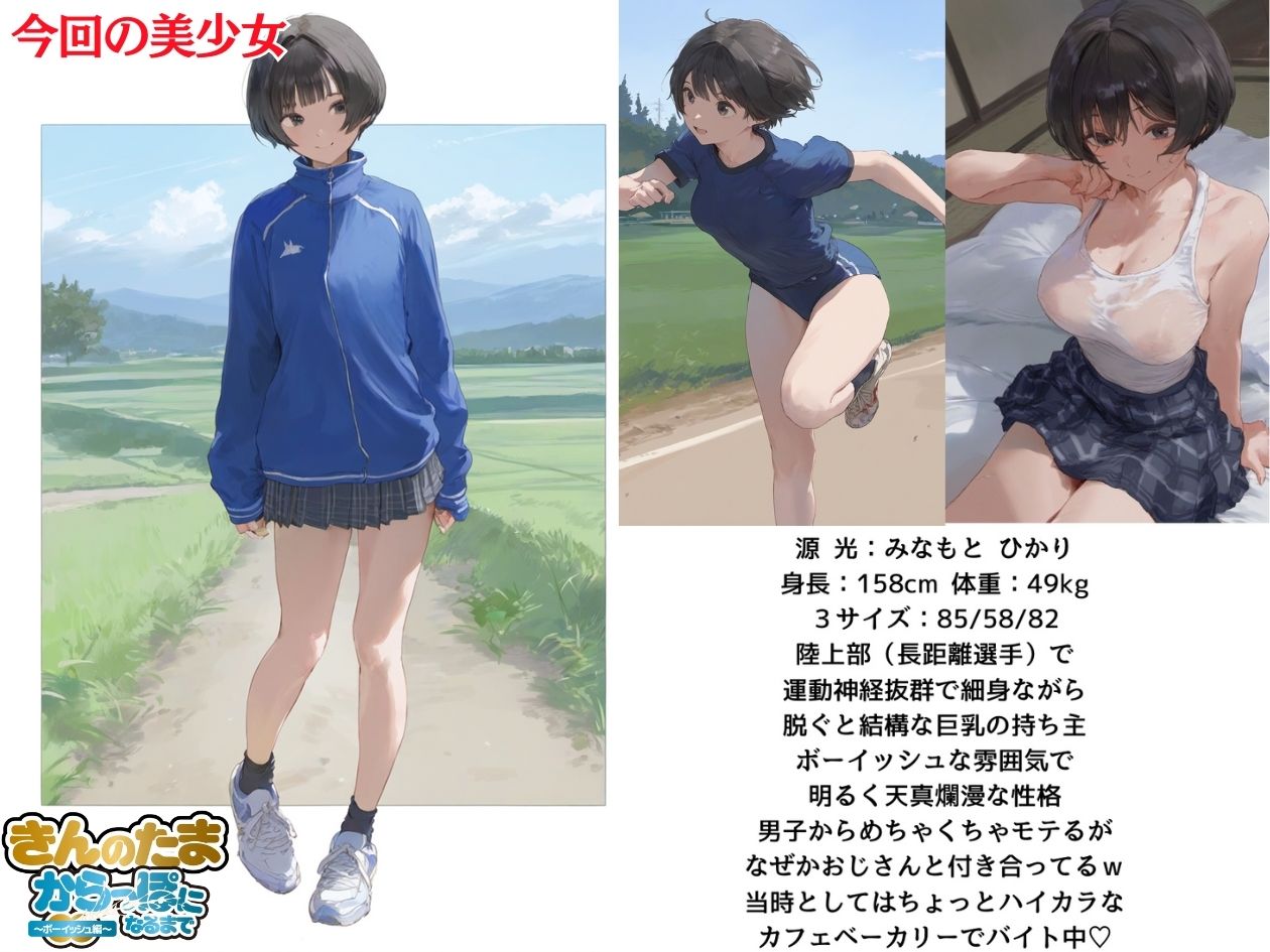 サンプル画像1:きんのたまからっぽになるまで〜ボーイッシュ編〜(種付け出版) [d_490262]