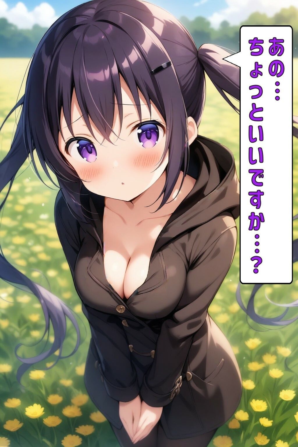 サンプル画像2:露出に目覚めた白桃キウイ(あるてみす) [d_490265]