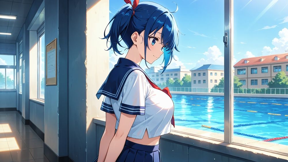 サンプル画像2:競泳水着×支配逆転(ニート印刷所) [d_490282]