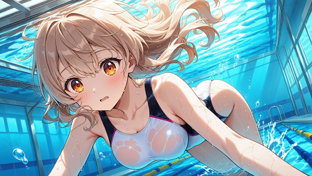 競泳水着×支配逆転の画像7