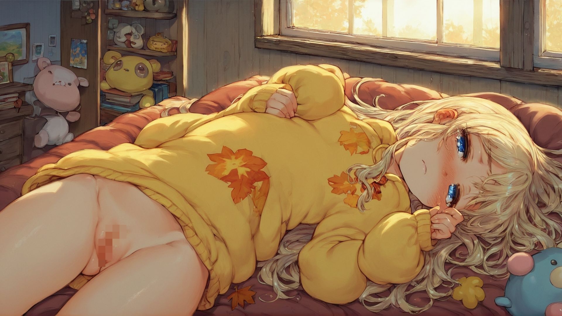 サンプル画像2:夕暮れアンニュイドール(AIトリップ) [d_490504]