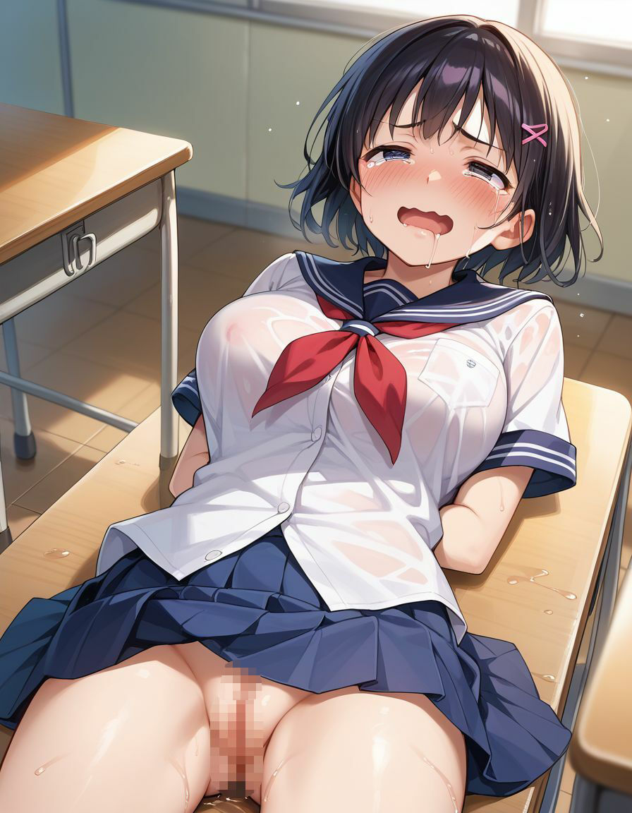 サンプル画像3:風紀委員長は今日からみんなのオモチャです！3(畠山書店) [d_490546]