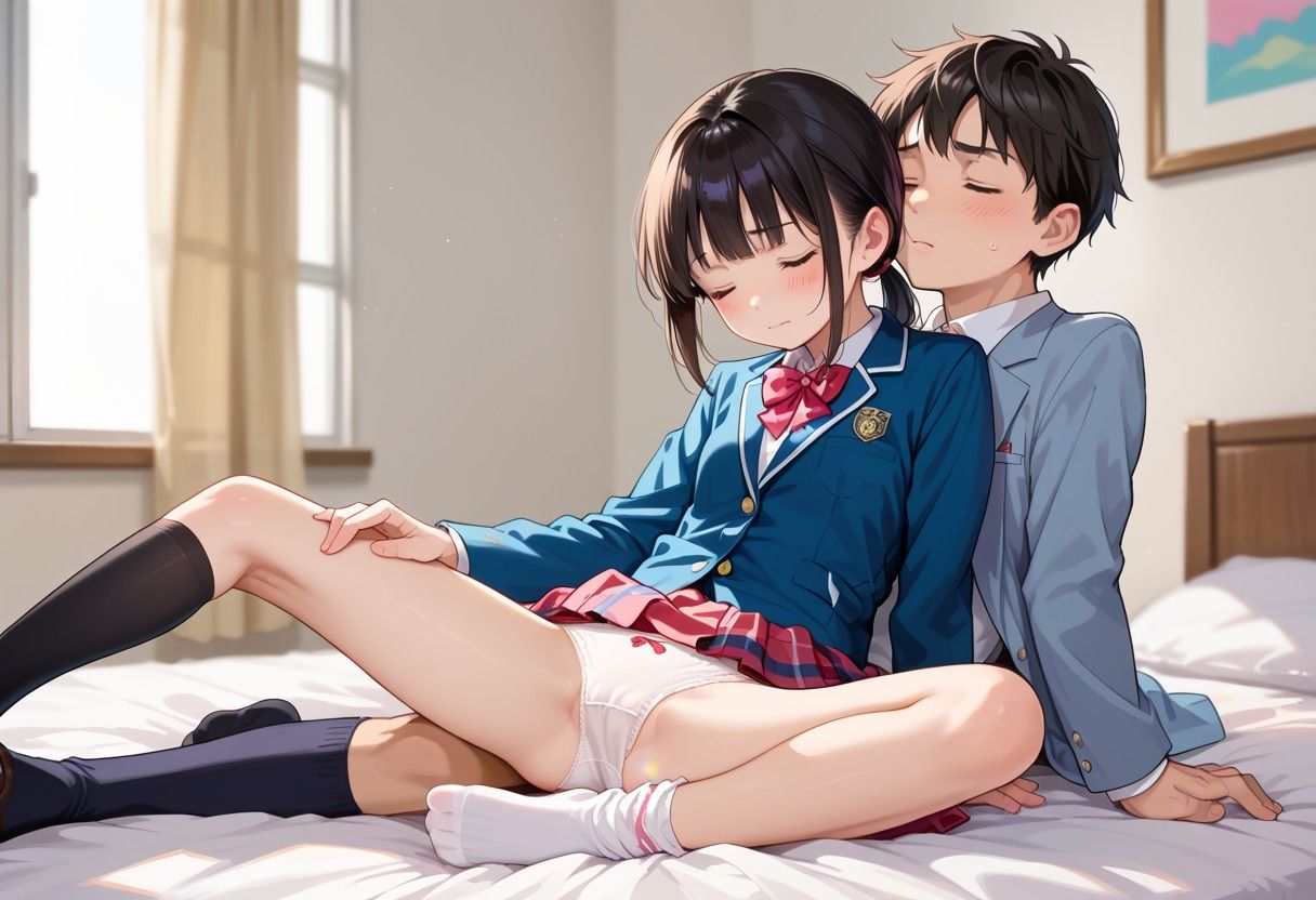 サンプル画像3:クラスの地味子とノリでセックスしちまった(そにょポップ) [d_490642]