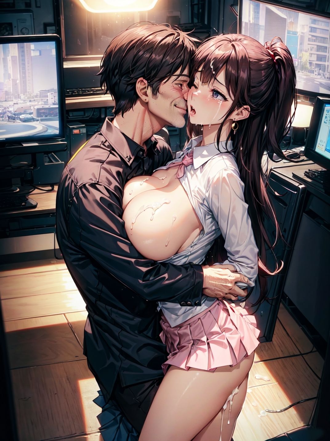 サンプル画像3:報道関係者に犯●れた新人ニュースキャスター(studio1111) [d_490738]