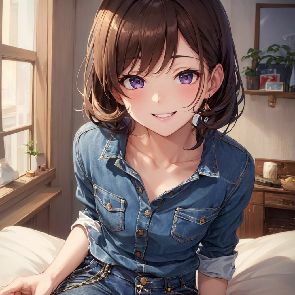 サンプル画像1:いきなり脱いで エロ爆発！ 性欲モンスター(ぷるふわ) [d_490814]