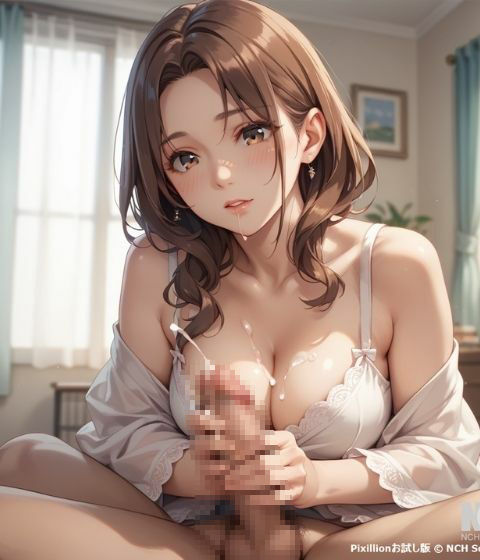 サンプル画像4:隣のムラムラ人妻生ハメ中出し(ユニットユーザー) [d_490839]