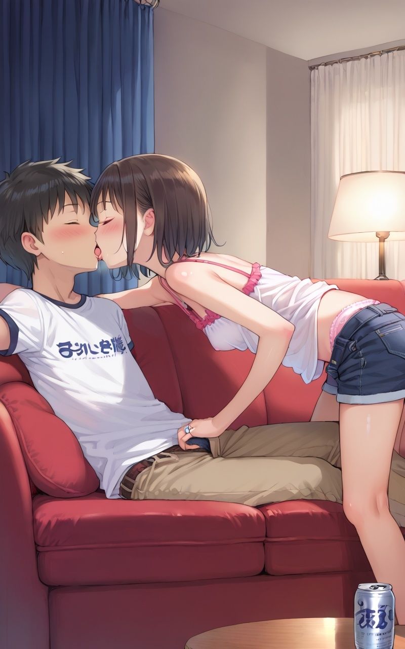 サンプル画像1:妹の友達に性指導してあげた(けいちゃみ) [d_490927]