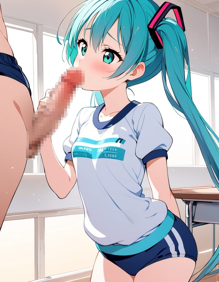 サンプル画像4:歌姫と体操着(くりーむばなな) [d_490944]