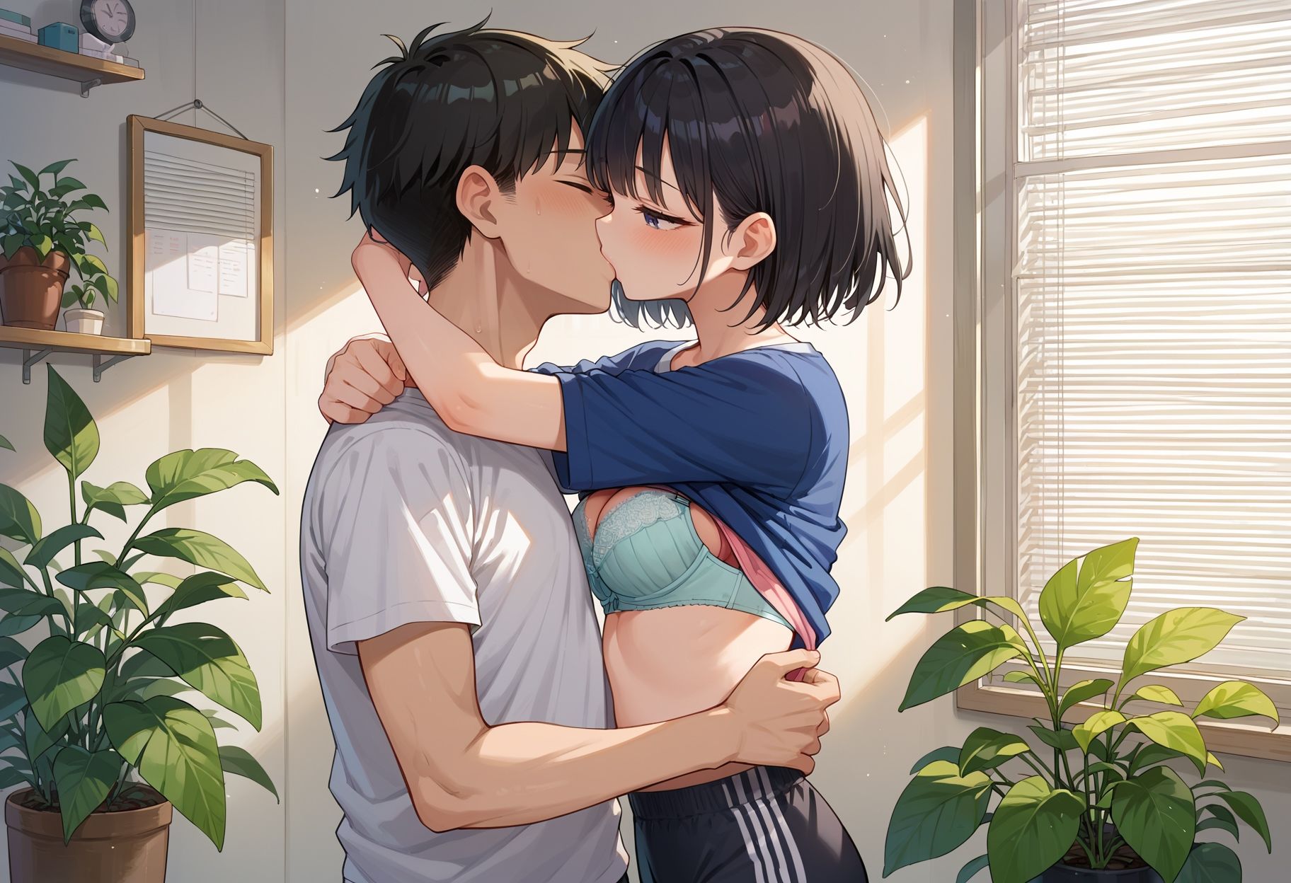 サンプル画像1:発育した妹に中出し性指導(密愛ハニー) [d_491004]