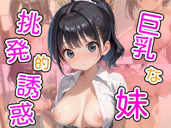 サンプル画像1:巨乳な妹 挑発的誘惑(ろりあんな) [d_491015]