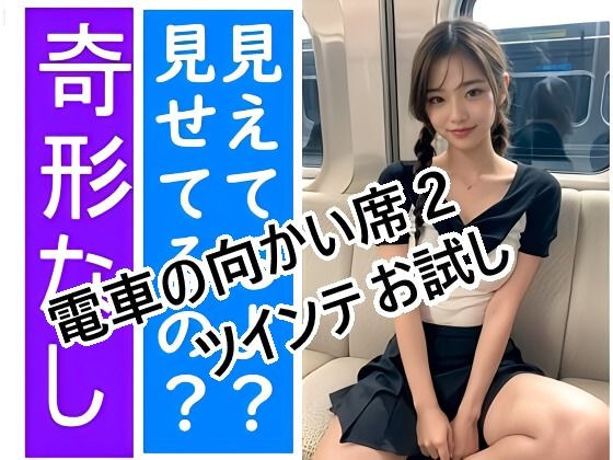 サンプル画像2:電車の向かい席1-3〜お試し(★マイナーフェチ★の殿堂) [d_491018]