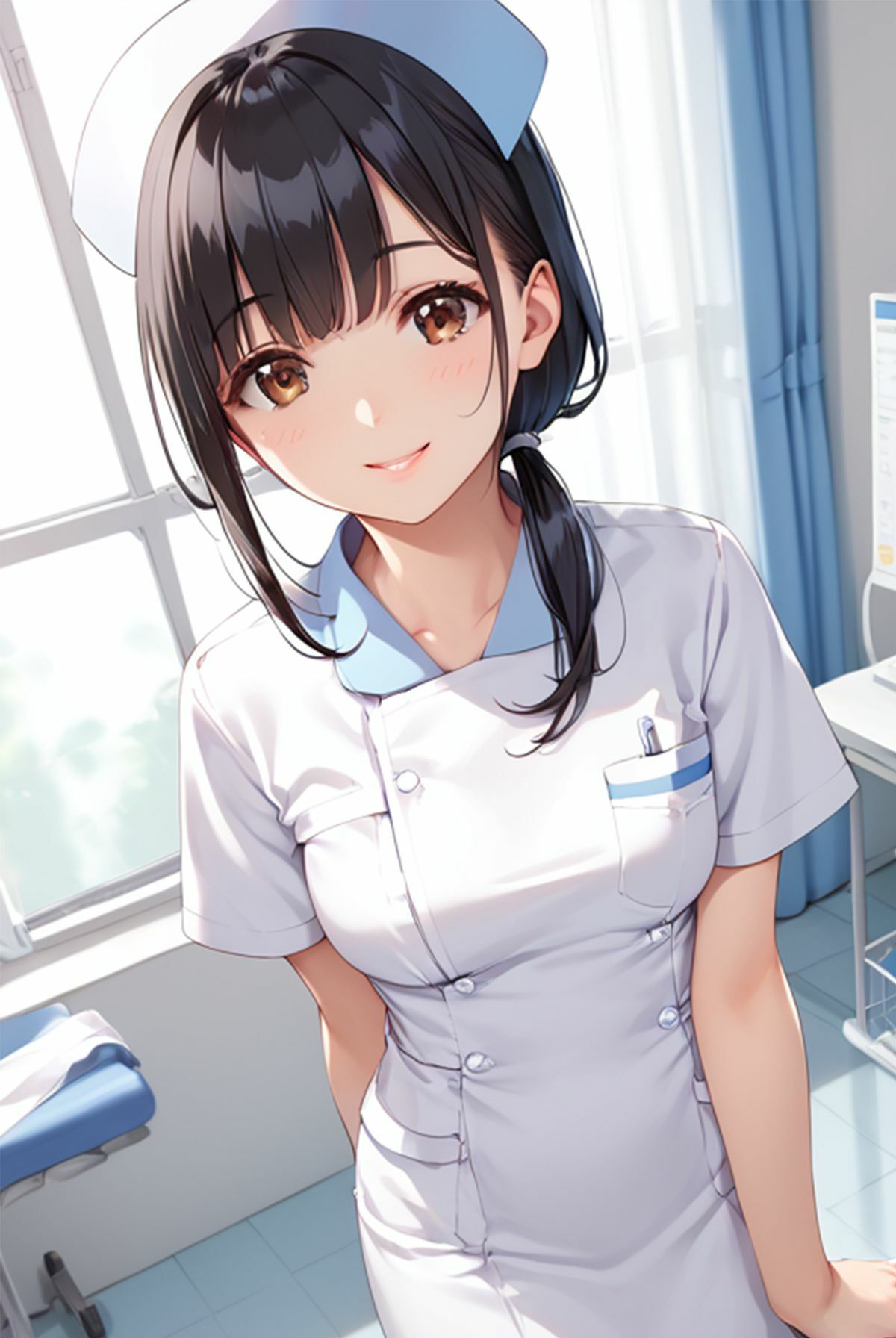 サンプル画像1:ハイアングル宣言 vol.05 ナース(ailoveproject) [d_491171]