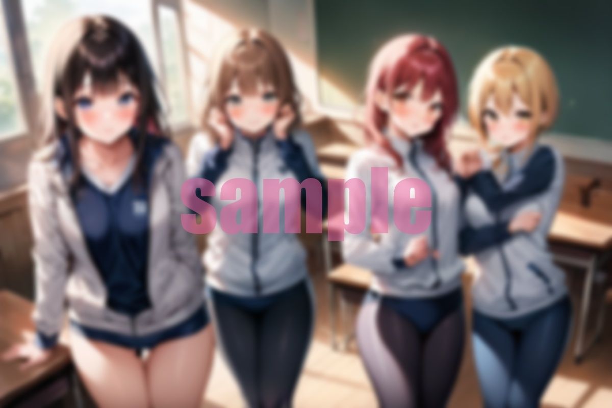 サンプル画像3:さわって みる！？ムチムチお手上げ(敬天AI人) [d_491199]