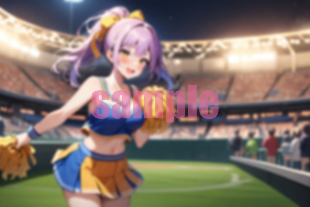 サンプル画像2:推しのパイっ？ファンフェスだよ〜(三千寵AI) [d_491201]