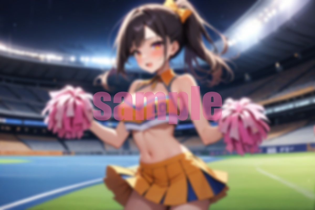 サンプル画像4:推しのパイっ？ファンフェスだよ〜(三千寵AI) [d_491201]