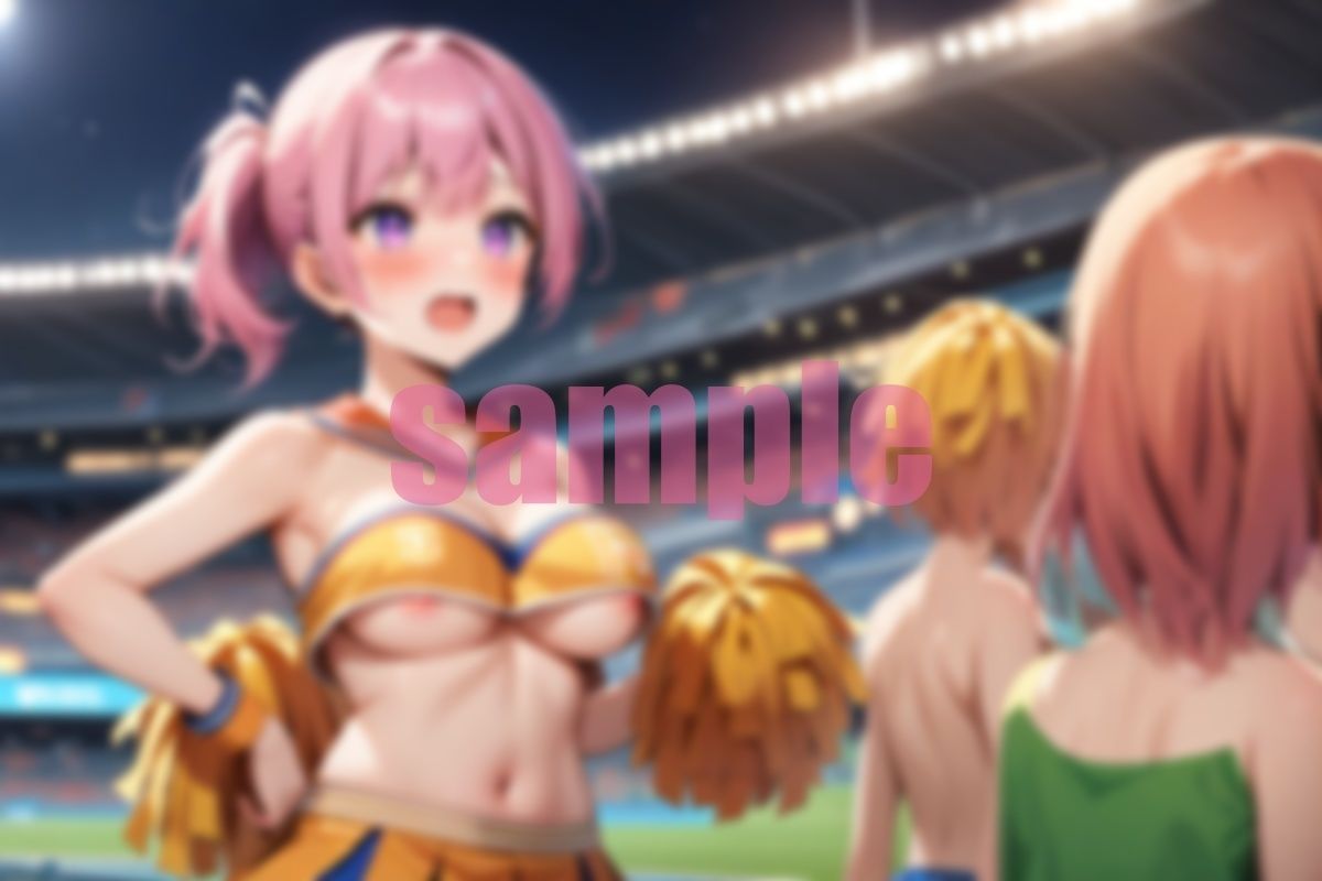 サンプル画像6:推しのパイっ？ファンフェスだよ〜(三千寵AI) [d_491201]